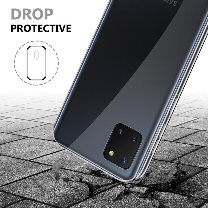 Actual product image Cadorabo TPU 360 Degree Case Cover (Samsung Galaxy A81)