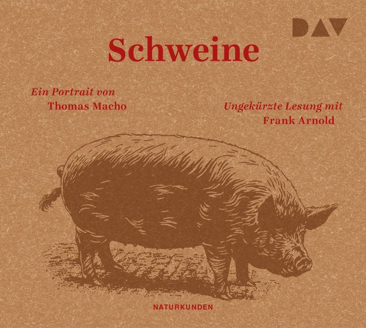 Produktbild Schweine. Ein Portrait (Frank Arnold, Thomas Macho, Deutsch)