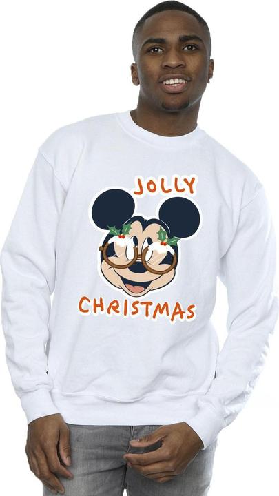 Produktbild Disney Mickey Mouse Jolly Christmas Glasses Sweatshirt (3XL)