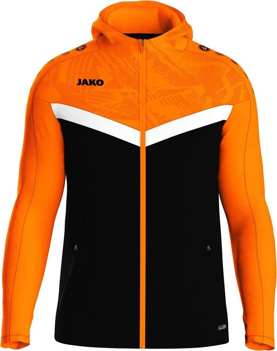 Black, Fluorescent Orange