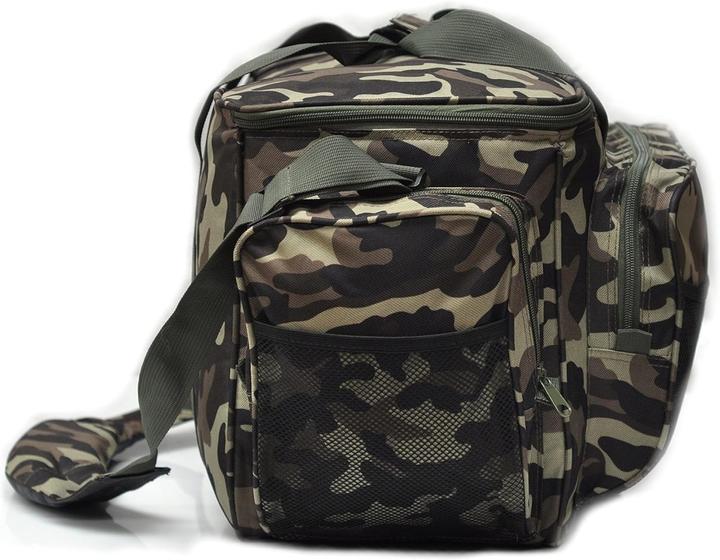 Fools Gold Grand sac de pêche isolé Camouflage