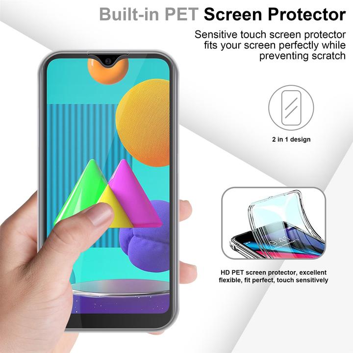 Productafbeelding Cadorabo TPU 360 graden hoesje (Samsung Galaxy M01)