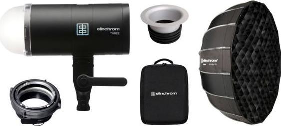 Actual product image Elinchrom THREE Off Camera Flash Portrait Kit (261 W, Set)