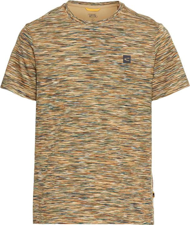 Produktbild Camel Active Kurzarmshirt mit geripptem Kragen (M)