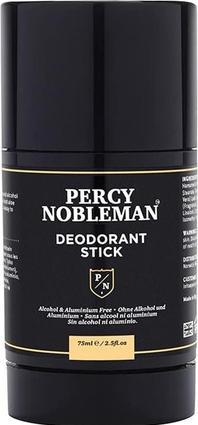 Percy Nobleman - Déodorant Stiff Pour Hommes Avec Aloe Vera Et Vilin (Stick, 75 ml)