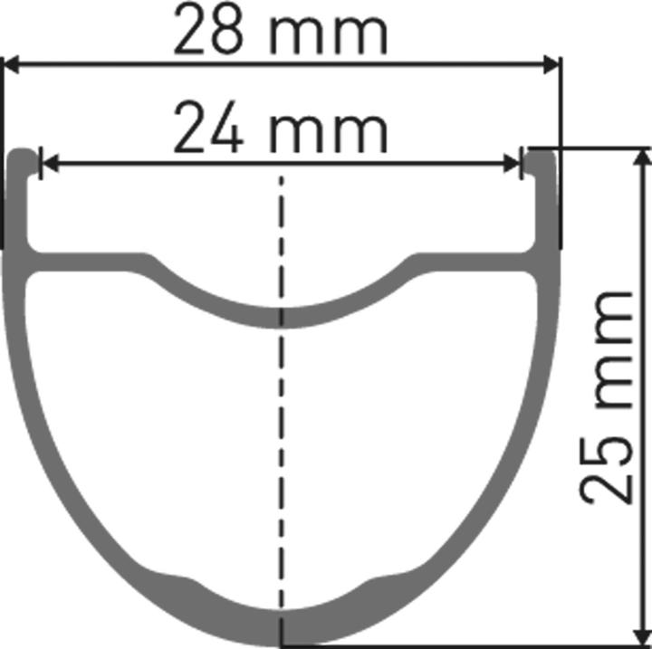 Actual product image DT Swiss GR 1600 Spline (Front wheel, 28")