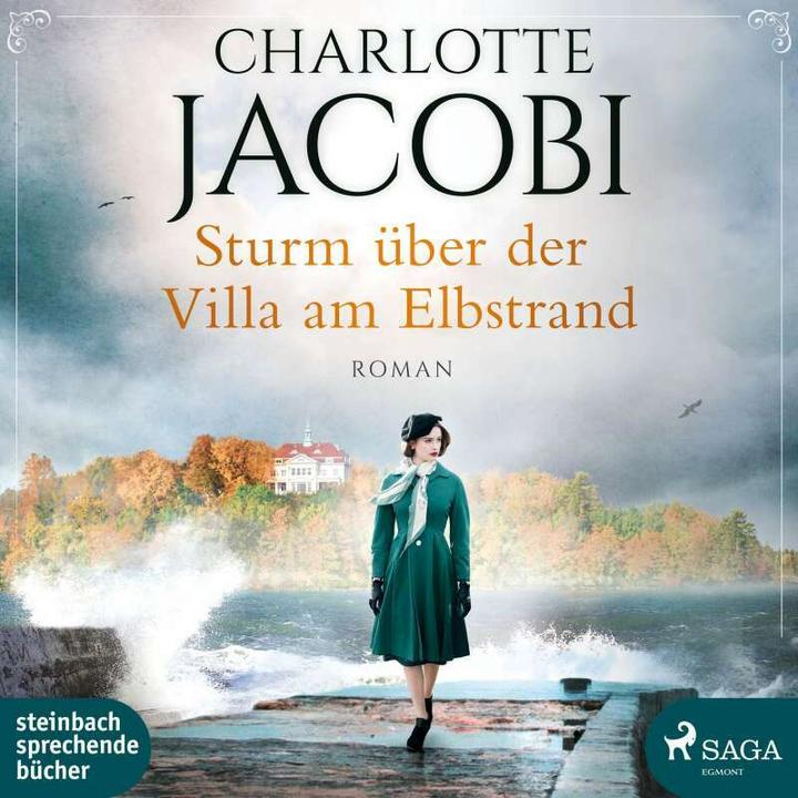 Actual product image Sturm über der Villa am Elbstrand (German, Charlotte Jacobi, Uta Simone, 2020)