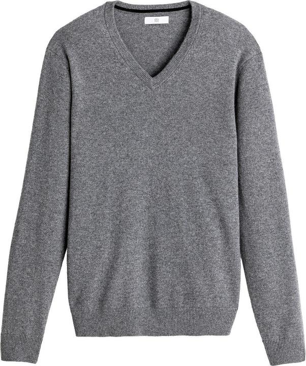 La Redoute Collections Pullover mit V-Ausschnitt