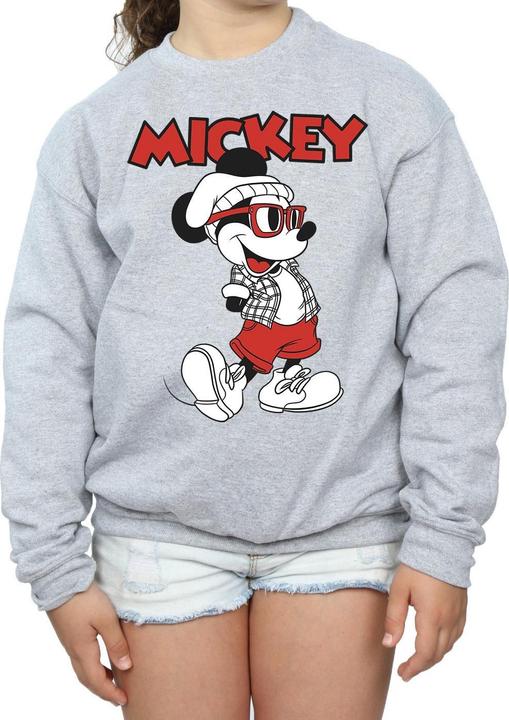 Produktbild Disney Mickey Mouse Hipster Sweatshirt Mädchen (152, 158)