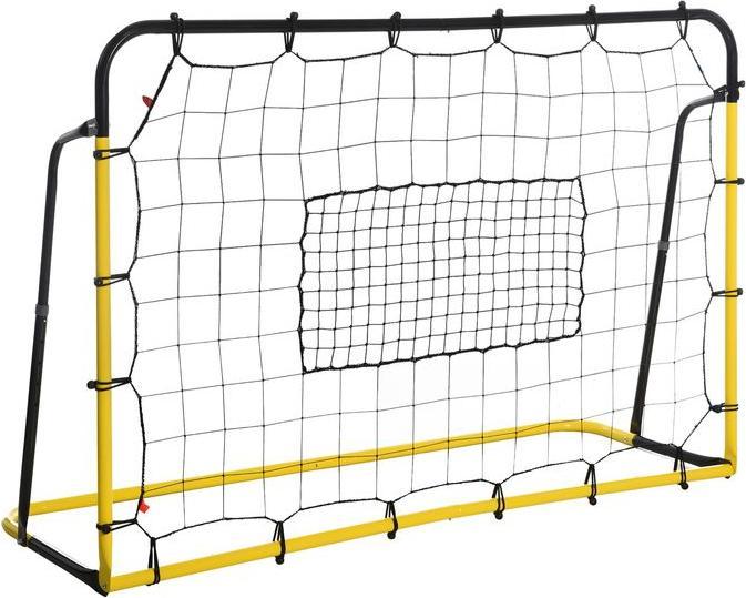 Produktbild Swisshandel24 Kickback Fussball Rebounder Tor Rückprallwand Netz für Fussball, Basketball und Baseball, Stahl+PE