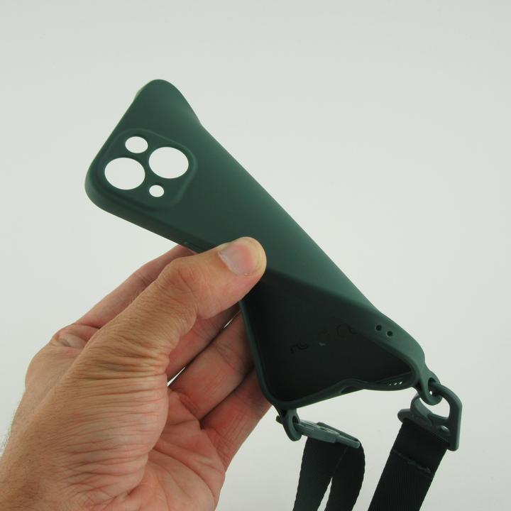 Image du produit PhoneLook Coque Silicone avec lanière et crochet (Apple iPhone 13)