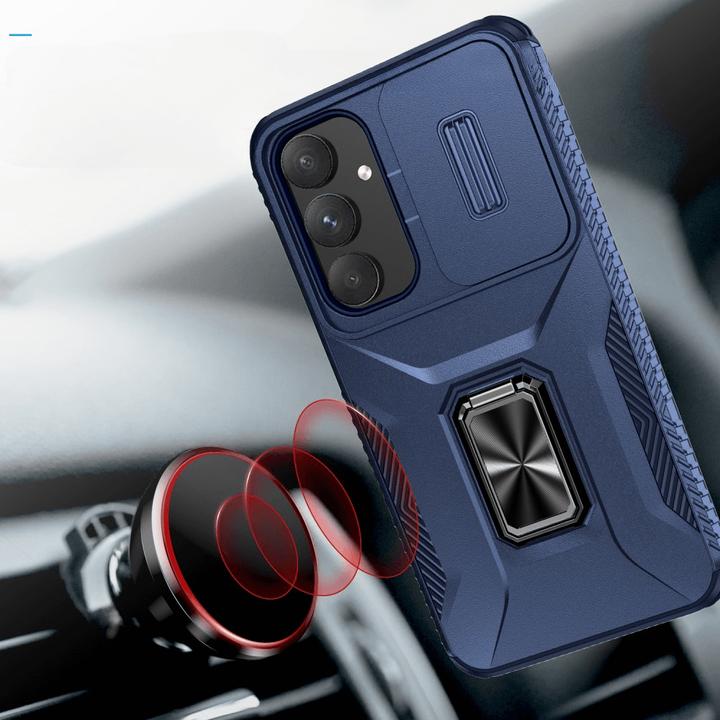 Actual product image Cover-Discount Galaxy A55 - Armor Case with kickstand (Samsung Galaxy A55)