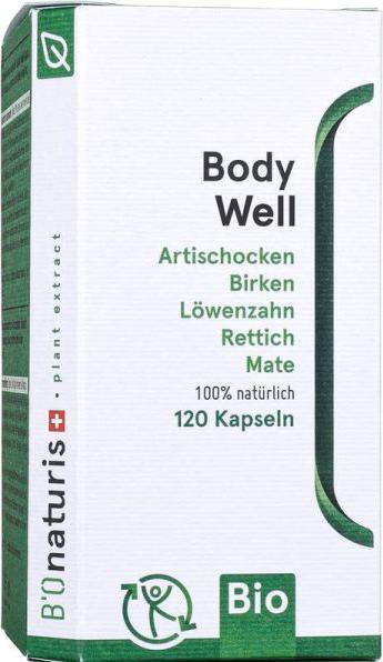 Actual product image B'Onaturis Body D-Tox Bio Caps (120 Piece, Capsules, 80 g)