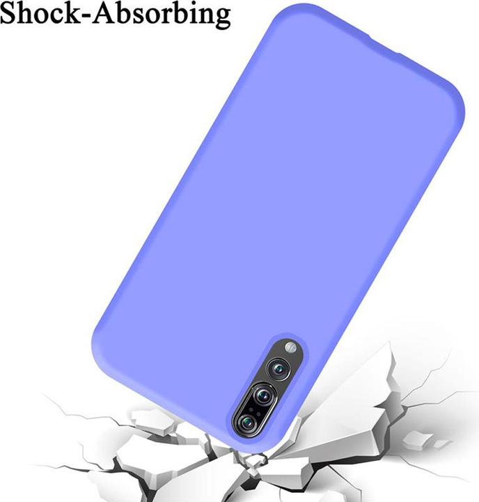 Actual product image Cadorabo TPU Liquid Silicone Case Cover (Huawei P20 Plus, Huawei P20 Pro)