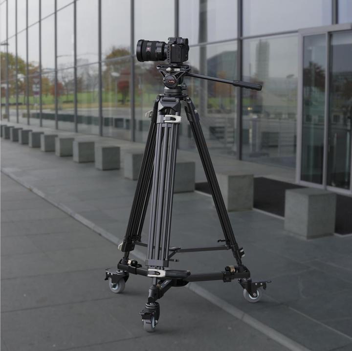 Immagine prodotto SmallRig 5020 Quick Lock Photography Heavy Duty Tripod Dolly (carrello per treppiedi) (Metallo)