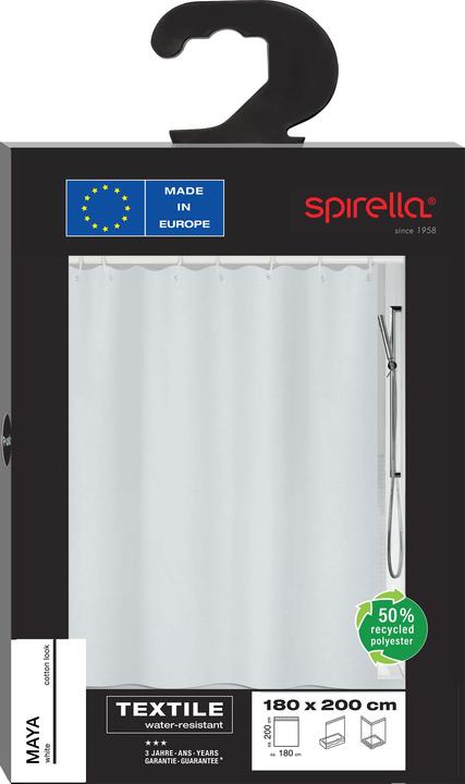 Actual product image spirella Maya (180 x 200 cm)
