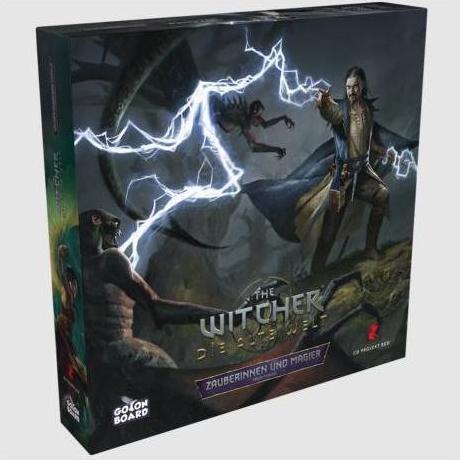 Go on Board The Witcher: The Ancient World - Sorceresses and Mages, Board Game, for 1-5 Players (German)