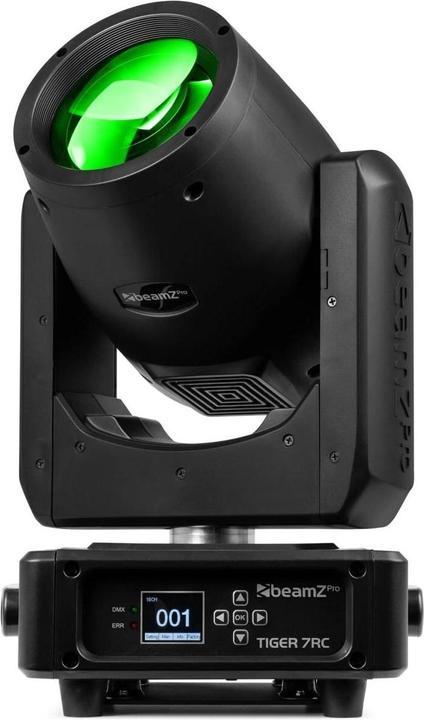 Actual product image BeamZ Professional Tiger 7RC beam moving head met 1Â° beam - Met 13 kleuren en 15 (Single)
