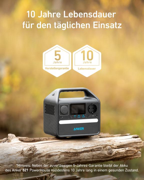Productafbeelding Anker 521 PowerHouse (256 Wh, 4.34 kg)