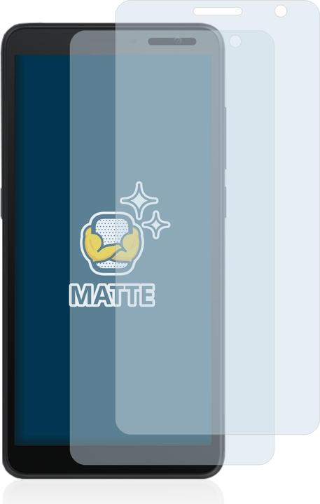 Actual product image BROTECT Anti-glare screen protector matt (2 Piece, Alcatel 1B (2020))