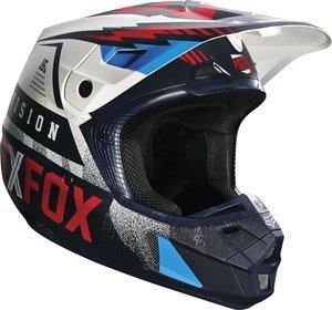 Image du produit Fox Casque V2 Vicious Blue-White (XL)