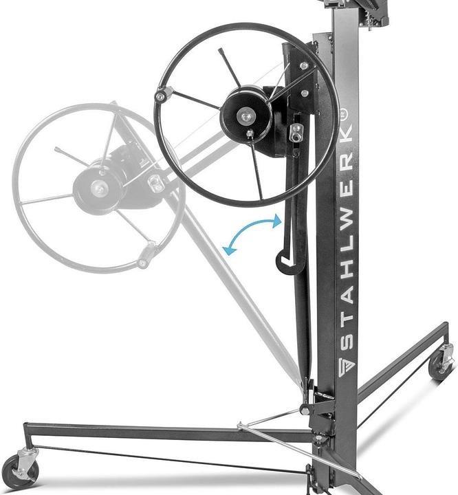 Produktbild Stahlwerk Plattenheber PH-465 ST 1,92-4,86 m, bis 68 kg belastbar (68 kg)