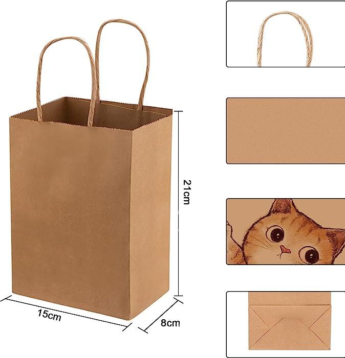 Immagine prodotto I Am Creative Sacchetti di carta kraft per regali (Borsa da regalo, 20 x)