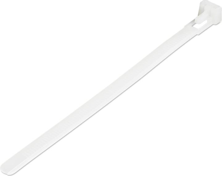 Produktbild StarTech 15cm(6") Reusable Cable Ties, 7mm(1/4") wide, 35mm(1-3/8") Bundle Dia. 22kg(50lb (Kunststoffkabelbinder, 150 mm, 100 Stk.)