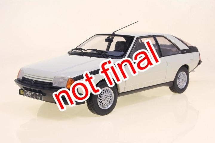Immagine prodotto Solido 1:18 Renault Fuego Turbo bianca