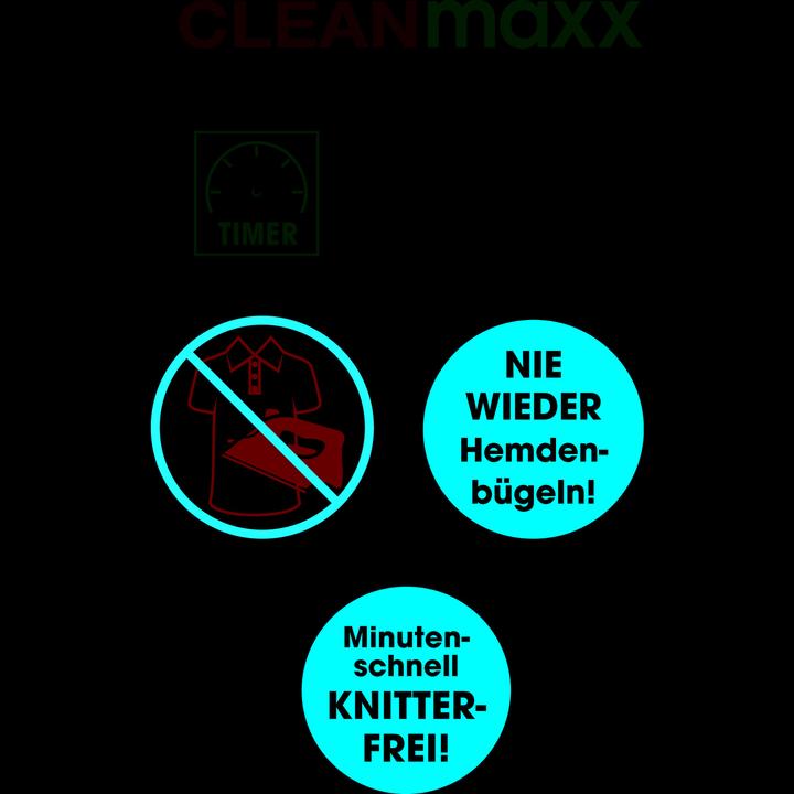 Actual product image CleanMaxx Iron for shirts & blouses (1800 W)