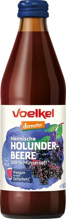 Image du produit Voelkel Jus de sureau local pur DEMETER