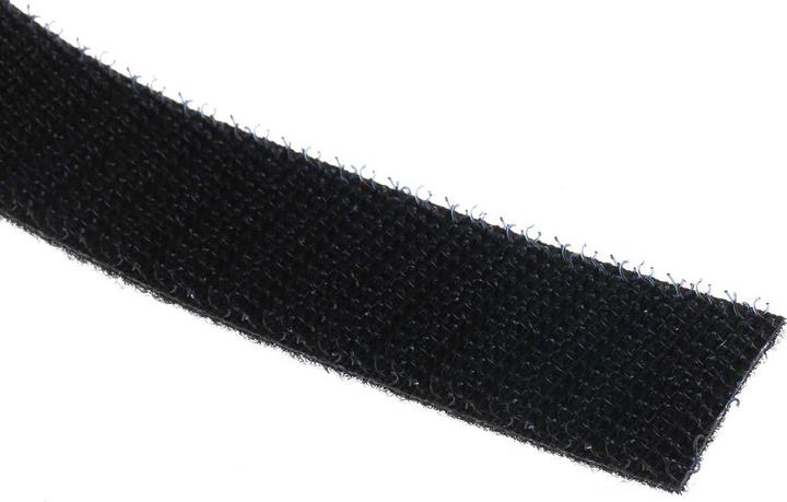 Produktbild Rs Pro Druckverschluss Klettband, 20mm x 5m, Schwarz (20 mm)