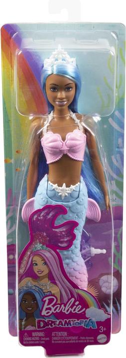 Image du produit Barbie Dreamtopia Poupée sirène (cheveux bleus), Jouets à partir de 3 ans