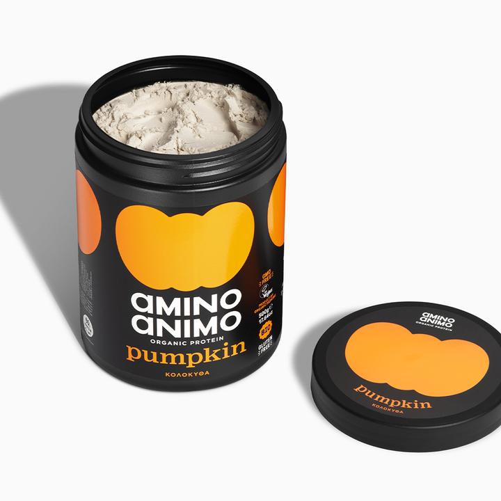 Actual product image Amino Animo Vegan protein pumpkin (Natural, 1 pcs., 500 g)