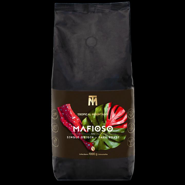 Image du produit Tropical Mountains Mafioso (1000 g, Torréfaction foncée)