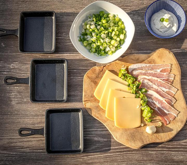 Immagine prodotto BBQ-Toro Eingebrannte Raclette Pfännchen-Set (6 Stück)