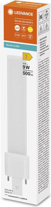 Produktbild Ledvance LED-Kompaktlampe (G23, 4 W, 500 lm, 10 x, E)