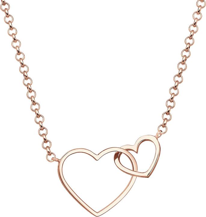 Elli Herz (925 Sterling Silber vergoldet, 45 cm)