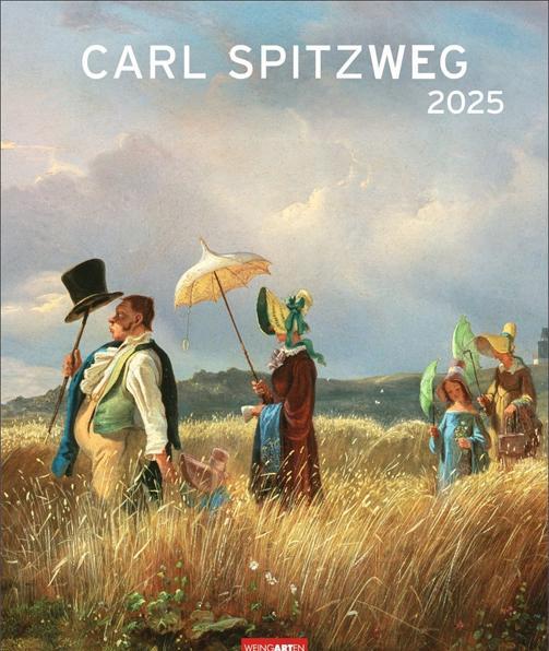 Image du produit Carl Spitzweg Édition Calendrier 2025 (46 x 55 cm, Allemand)