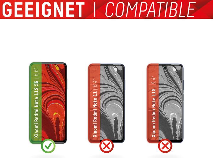 Image du produit Displex Smart Glass, Displayschutzfolie (1 pièce(s), Xiaomi Redmi Note 11S 5G)