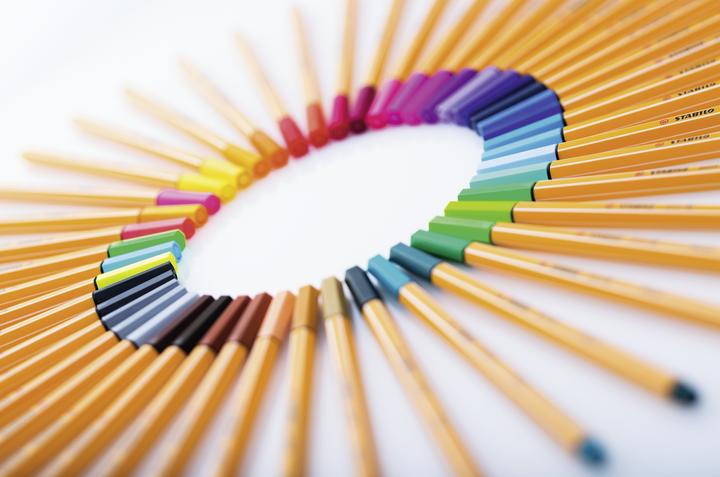 Actual product image STABILO point 88 Fineliner (Light orange, 1 x)