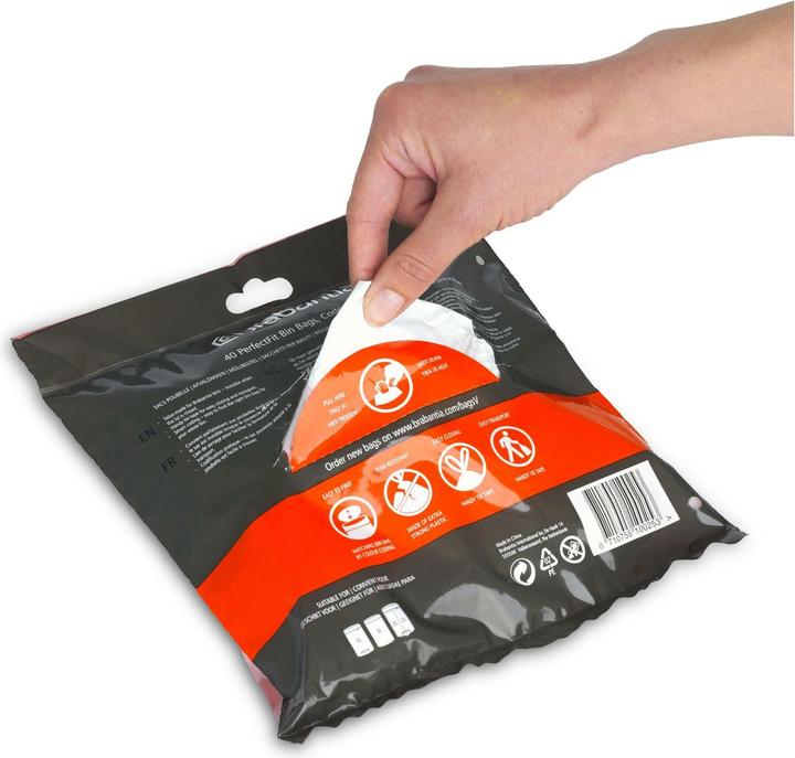 Actual product image Brabantia PerfectFit Bags (40 x, 2 l)