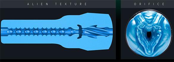 Actual product image Fleshlight Alien - Blue