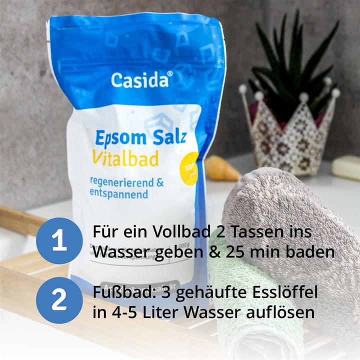 Produktbild Casida Epsom Salz (Badesalz)