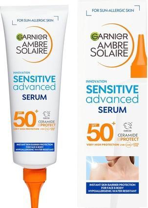 Productafbeelding Garnier Ambre Solaire Sensitive Advanced expert+ (Zonnecrème gezicht, SPF 50, 125 ml, 161 g)