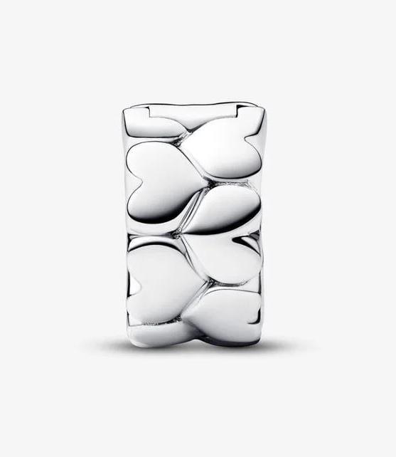 Image du produit Pandora Clip motif coeur (Argent sterling 925)