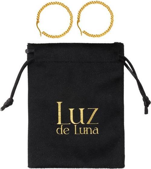 Produktbild Luz de Luna Jewelry Creolen Ohrringe Auroras Dorados (Vergoldet, Edelstahl)