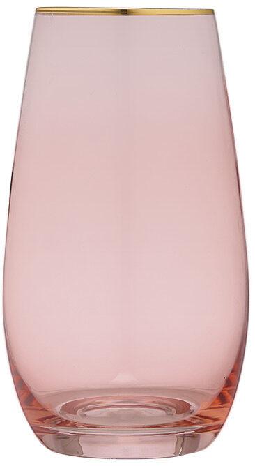 Ladelle Handgefertigte Longdrink-Gläser Chloe Peach (4er-Set) (0.70 l, 4 x)