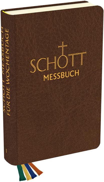 Produktbild SCHOTT Messbuch - Für die Wochentage - Band 1: Geprägte Zeiten (Harter Einband, Deutsch)