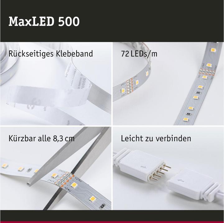 Actual product image Paulmann MaxLED 500 Stripe Set (Warm white, 500 cm, Indoor)